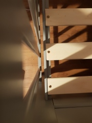 Cot gap between bars and mattress