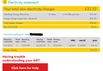 To worry that people think the price cap means unlimited energy