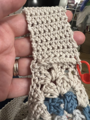 It's Crochet,  Knit & Natter 9: So Many Projects, So Little Time. (Oh well - I almost made it rhyme!)