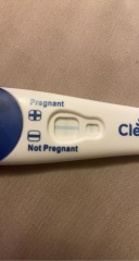 Faint positive Clear Blue