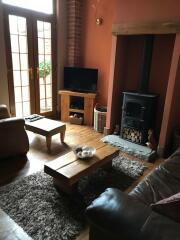 Fireplace hearth - light or dark?