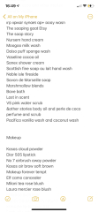 Does anyone else do this?  Wishlists when you're avoiding shopping 