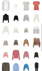 Autumn casual / school run capsule wardrobe