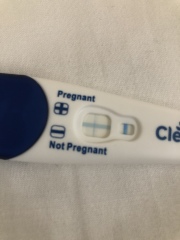 2 lines on first response but negative digital