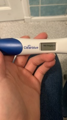 V faint Positive frer and clearblue (not digi) but neg clear clear blue digi