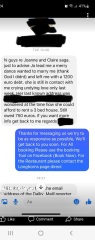 Anyone following the Town House Hotel non-paying wedding couple story on FB?