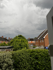 Thunderstorm warnings.