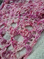 It's Crochet,  Knit & Natter 9: So Many Projects, So Little Time. (Oh well - I almost made it rhyme!)