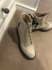 Talk me about cream boots?