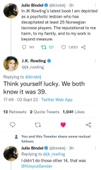 Yet another defamatory fake JKR tweet which a Guardian journo helps spread. I so much hope JKR sues them. Enough is enough!