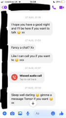 To think this is verging on harassment?