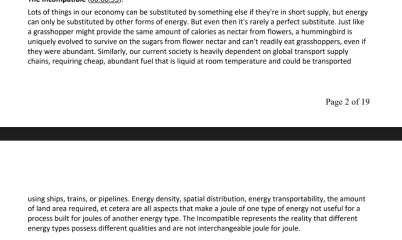 Energy and our future...