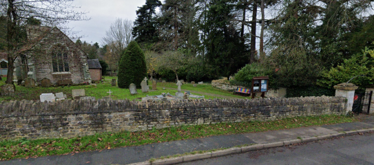Rainbow bench in churchyard must be repainted