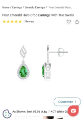 Where to buy earrings with real gem stones?