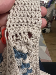 It's Crochet,  Knit & Natter 9: So Many Projects, So Little Time. (Oh well - I almost made it rhyme!)