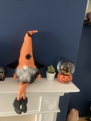 When do you put up Halloween decorations? 