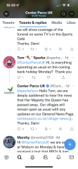 Center Parcs closing for funeral 