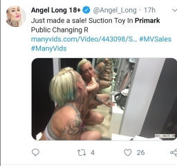 Unisex primark changing rooms assault?