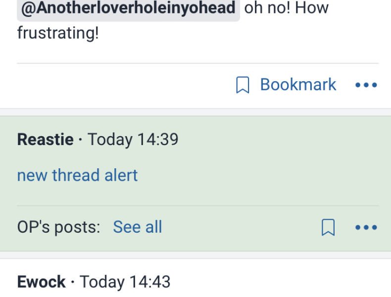 Thread 6 - the one with the long shit 