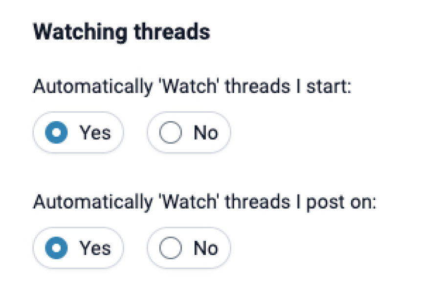 Latest release - changes to notifications 