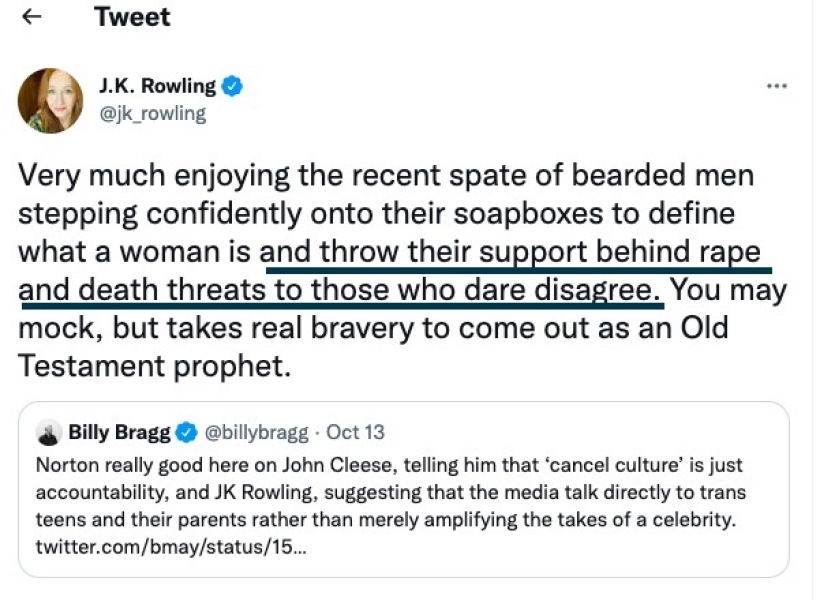 Graham Norton has terminated his Twitter account after attacking JK Rowling
