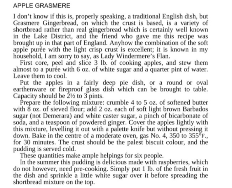 I've just stewed apples, sugar and cinnamon. What can I do with the mixture?