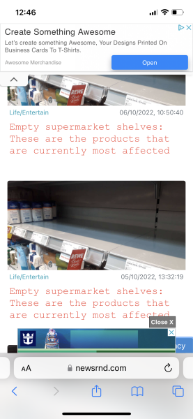 Tesco is out of stock for everything - we’re doomed!