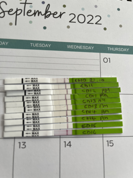 1dpo - it's going to be a long two weeks if anyone wants to symptom spot with me