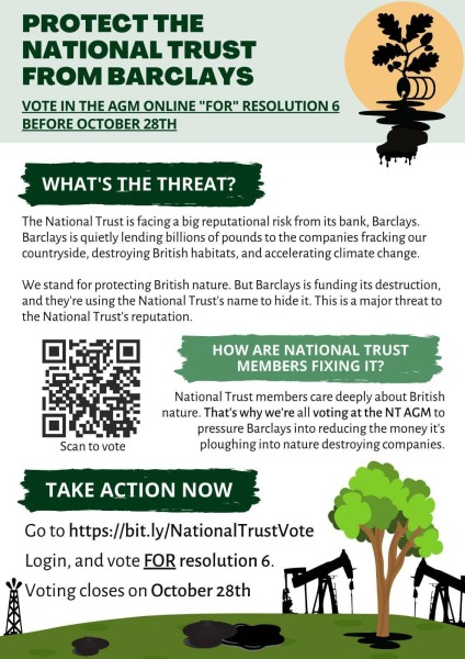 National Trust members who care about climate change