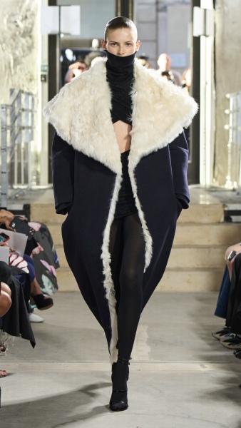Oh wow - Mr Tumnus on the catwalk!