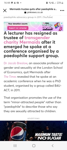 Mermaids being investigated by the charity commission