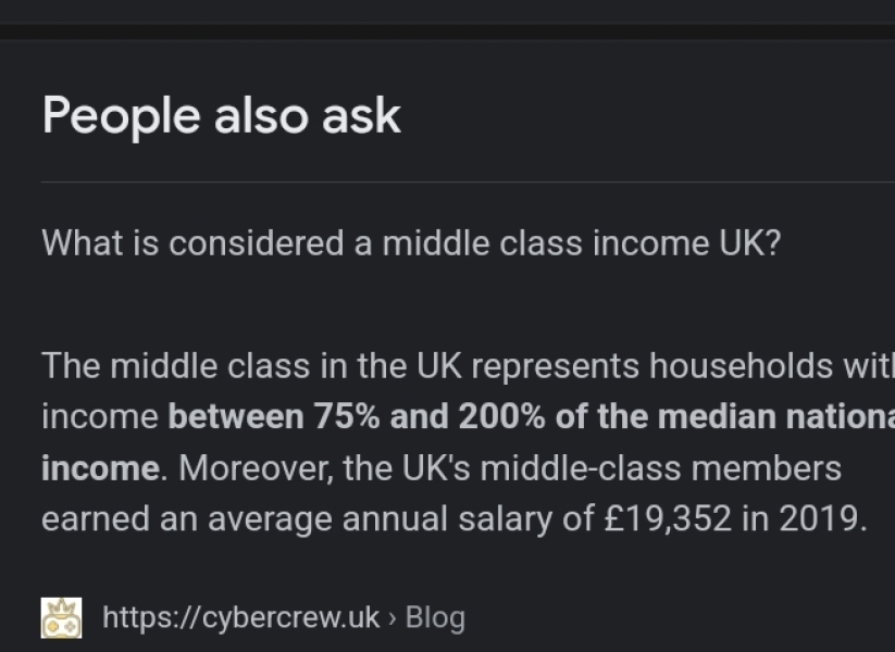 To wonder what’s deemed middle income, low income, high income?