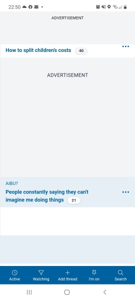 Blank lines at the top of every page