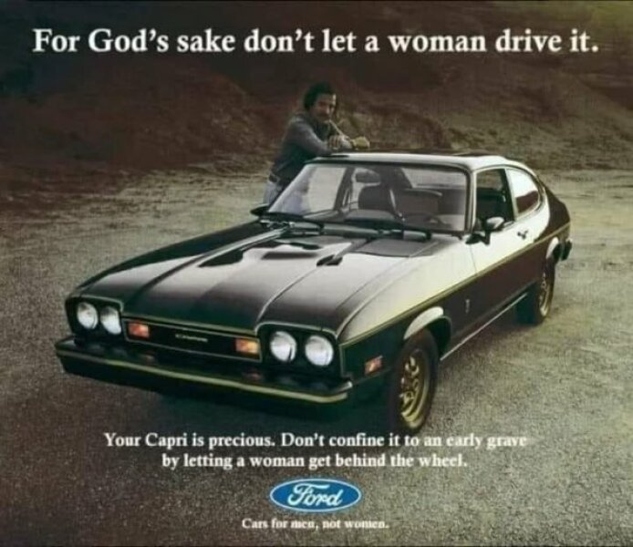 I used to love capris, but had no idea I wasn't meant to drive one !