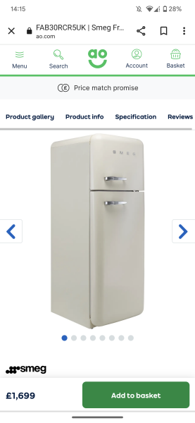 What fridge in this kitchen?