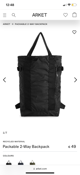 Swimming bags/rucksacks?