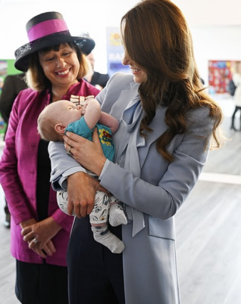 How did the PoW not drop the baby?