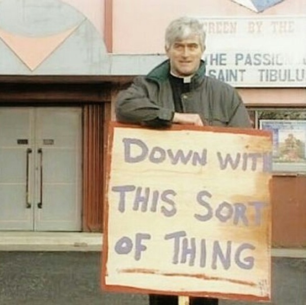 In thinking my manager is hugely insensitive for wearing these things into work?