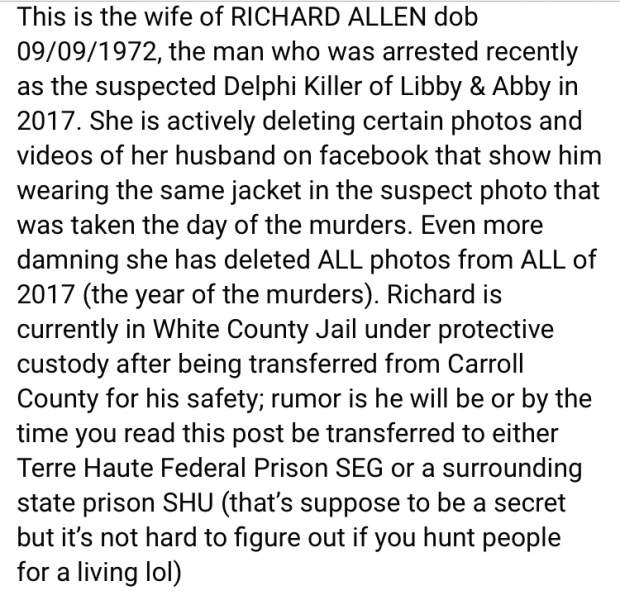 Delphi murders - suspect finally in custody