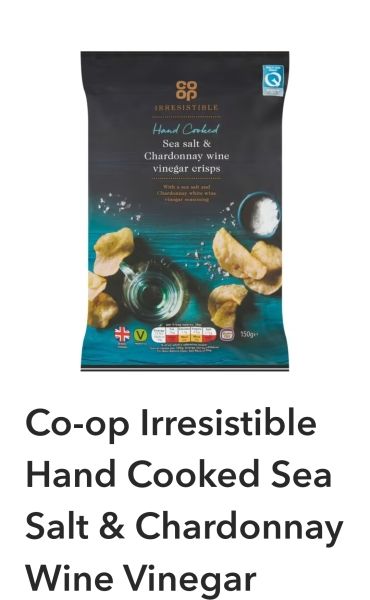 Heed my warning (about crisps) 