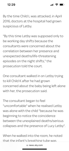 Lucy Letby Court Case