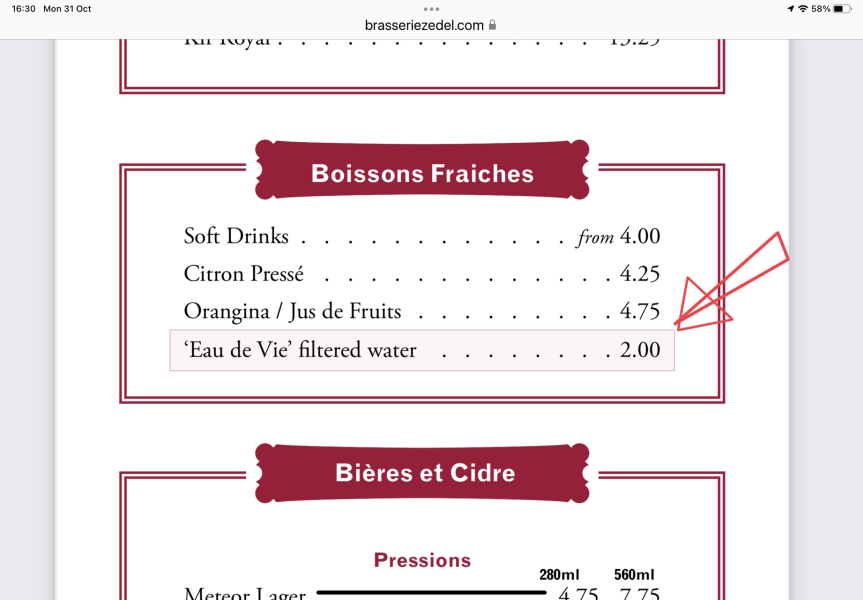 To think that restaurant service charges are getting out of hand?