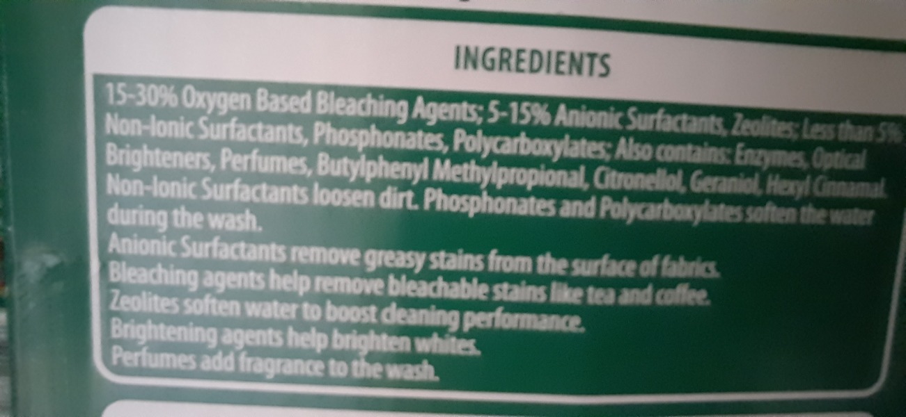 Does non fragranced bio washing powder exist?!