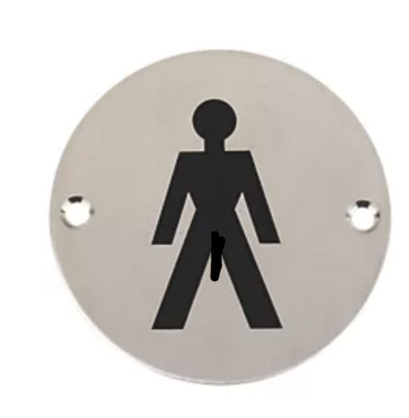 To think boys shouldn't be in women's toilets