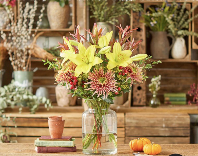 Free bunch of flowers delivered 