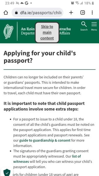 British passport,  Irish christening? 