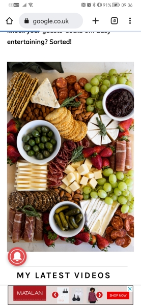 Grazing tables...