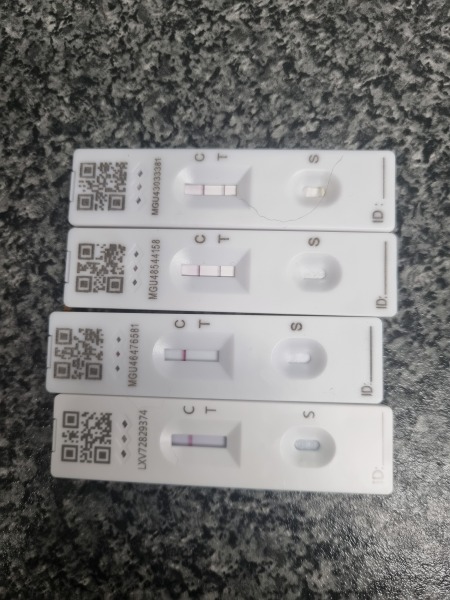 2 postives then 2 negatives 24hrs later