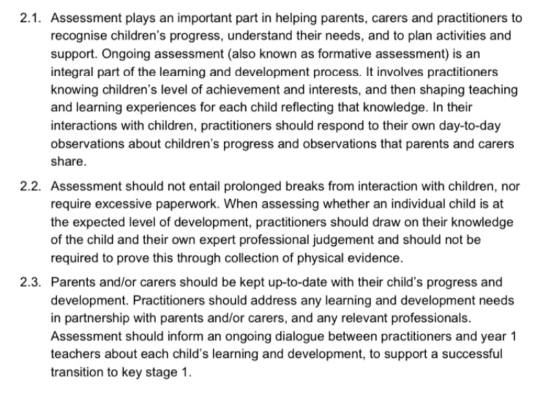 Nursery aren't giving any information at pick ups