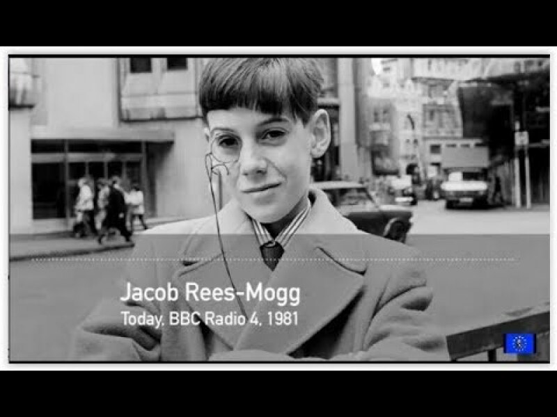 Is Jacob Rees-Mogg actually on glue?